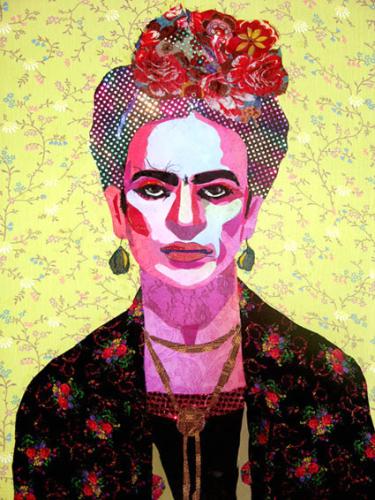 Cartoon: Frida Kahlo (medium) by juniorlopes tagged art,,frida kahlo,malerei,mexiko,hommage,künstler,portrait,karikatur,illustration,kinderlähmung,behinderung,qual,lateinamerika,kulturgut,krankheit