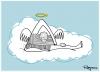 Cartoon: Broked angel (small) by Marcelo Rampazzo tagged humor