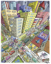 Cartoon: Colorcity (small) by Marcelo Rampazzo tagged colorcity