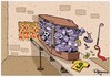 Cartoon: Dont leave me! (small) by Marcelo Rampazzo tagged money,consumist