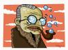 Cartoon: Jean Paul Sartre (small) by Marcelo Rampazzo tagged jean,paul,sartre