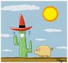 Cartoon: Mexico (small) by Marcelo Rampazzo tagged mexico,pig