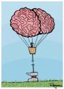 Cartoon: Ready? (small) by Marcelo Rampazzo tagged mind