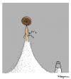 Cartoon: snail on the top (small) by Marcelo Rampazzo tagged snail,on,the,top,