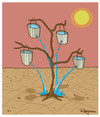 Cartoon: sustainability (small) by Marcelo Rampazzo tagged sustainability