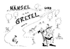 Cartoon: Hänsel und Gretel (small) by van der Tipa tagged fairy,tale,story,legend,childhood
