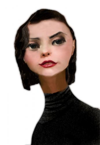 Cartoon Christina Ricci