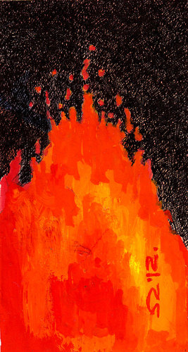 Cartoon: magma (medium) by zed tagged magma,earth,volcano,eruption,polution,lava,active