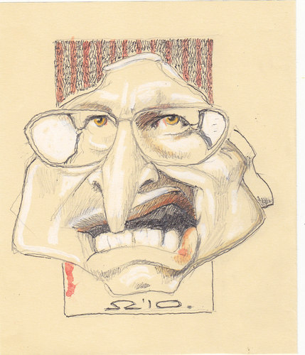 Cartoon: Richard Bruce Dick Cheney (medium) by zed tagged richard,bruce,dick,cheney,usa,politician,vice,president,secretary,of,defence,white,house,congress,iraq,war,portrait,caricature