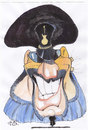Cartoon: Ian Fraser Kilmister (small) by zed tagged ian,fraser,kilmister,lemmy,motorhead,heavy,metal,rock,england,usa,music,famous,people,portrait,caricature