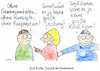 Cartoon: Hohe Schule des Koalierens (small) by Matthias Schlechta tagged cdu,csu,spd,große,koalition,gemeinsamkeiten,übereinstimmungen,konzepte,kooperation,regierung,regierungsbildung,verhandlungen