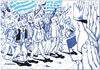 Cartoon: Resist Greece - Let Greece breat (small) by firuzkutal tagged greece,resist,resistance,socialist,syriza,alexis,tzipras,europe,eu,dept,economy,hollnde,merkel