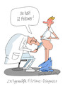 Cartoon: Junger Mann beim Arzt (small) by Butschkow tagged arzt,junge,filzläuse