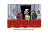 Cartoon: Queens Hat (small) by Butschkow tagged queen,hat,hut,mode,fashion,style,geschmack,trend,königshaus,england,elisabeth,charles,camilla,prince,prinz