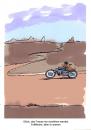 Cartoon: Route 66 (small) by Butschkow tagged route 66 relationship partnerschaft motorrad bike