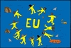 Cartoon: eu (small) by kader altunova tagged eu,europa,meer,hai,mittelmeer