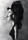 Cartoon: Amy Winehouse (small) by slwalkes tagged digital singer painting walkes