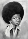 Cartoon: Michael Jackson (small) by slwalkes tagged digitalpainting,caricature,digitalart