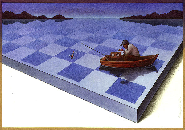 Cartoon: Chess (large) by pkuczy tagged chess