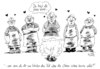Cartoon: Fell (small) by Stuttmann tagged wahlen,2009,wähler,bundestagswahl,koalitionen