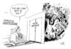 Cartoon: Geisterbahn (small) by Stuttmann tagged schwarzgelb,koalition,cdu,fdp,merkel,westerwelle,nrw,wahlen