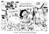 Cartoon: Holt mich hier raus! (small) by Stuttmann tagged dioxin,futtermittelskandal,hühner,eier,dschungelcamp,aigner,datenmissbrauch