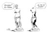 Cartoon: Milo (small) by Stuttmann tagged griechenland,krise,eu,euro,hellas,venus,milo,kürzungen