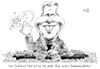 Cartoon: Rede (small) by Stuttmann tagged rede,christian,wulff,bundespräsident,bvereinigung,ossi,wessi