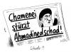 Cartoon: Schade (small) by Stuttmann tagged chamenei ahmadinedschad iran wahlen freitagsgebet
