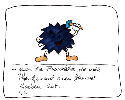 Cartoon: H-MAN (medium) by esquirol tagged abenteuer,bank,euro