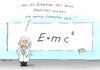 Cartoon: einstein cern neutron physik lic (small) by martin guhl tagged einstein,cern,neutron,physik,licht,forschung,formel