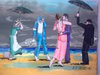 Cartoon: j.vettriano fake - crazy dancers (small) by tobelix tagged jack,vettriano,dancers,beach,crazy,fake,tobelix