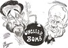 Cartoon: IRANIAN DIPLOMACY WILLIAM HAGUE (small) by Tim Leatherbarrow tagged uk,iran,embassy,nuclear,weapons,politics,william,hague