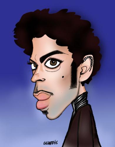 Cartoon: prince (medium) by grant tagged prince,caricature