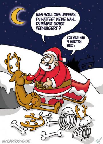 cartoon images of christmas. Cartoon: Rentier (medium) by mil tagged christmas,cartoon,mil,rentier