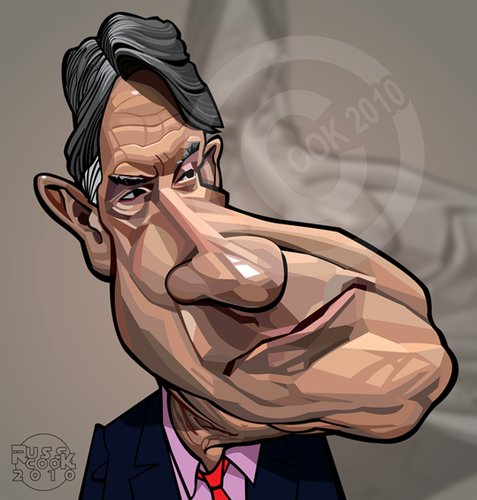 Cartoon: Peter Mandelson (medium) by Russ Cook tagged peter,mandelson,russ,cook,caricature,illustration,karikatur,karikaturen,zeichnung,cartoon,digita