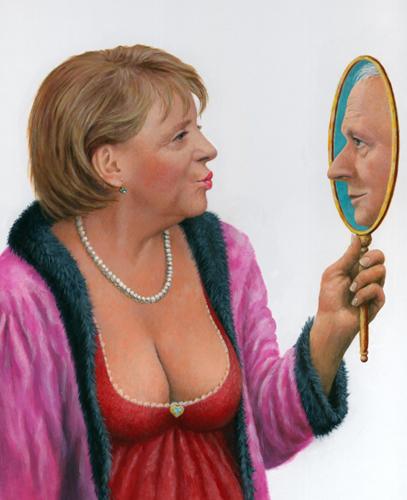 angela merkel pictures. Cartoon: Angela Merkel