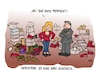 Cartoon: Die sind perfekt (small) by achecht tagged schuh,schuhverkäufer,verkäufer,kauf,anprobieren,anprobe,passen,frau,schuhladen,mode