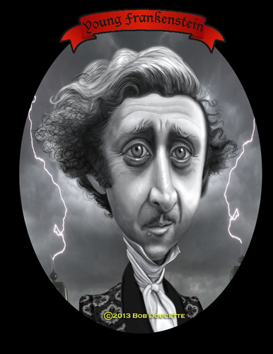 Cartoon: Gene Wilder (medium) by tobo tagged gene,wilder