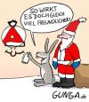 Cartoon: Weihnachtsmann (small) by Gunga tagged weihnachtsmann