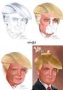 Cartoon: Donald Trump (small) by Senad tagged donald,trump,senad,nadarevic,bosnia,bosna,karikatura,cartoon