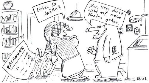 Cartoon: Lieben Sie Späße? (medium) by Leichnam tagged lieben,frage,freche,bezahlung,rechnung,geld,kosten,späße,sie