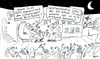 Cartoon: Literaturnacht (small) by Leichnam tagged marcel,reich,ranicki,literatur,literaturnacht,rundfunk,fernsehen,moderation,autoren,schriftsteller,bücher,texte,manuskripte,publikum,bekreuzigen,prinzipiell