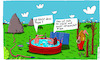Cartoon: Wo bleibt Papa? (small) by Leichnam tagged papa,vati,sohn,swimmingpool,wald,pilze,suche,wasserspaß,leichnam,leichnamcartoon