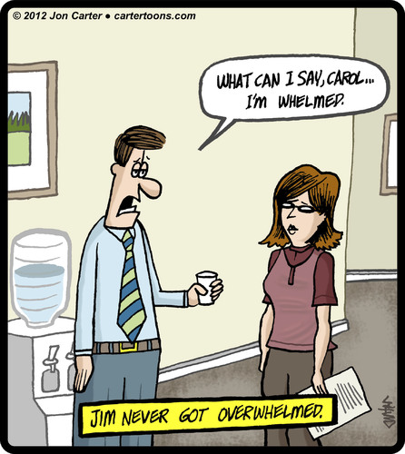 Whelmed By cartertoons | Media & Culture Cartoon | TOONPOOL