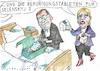 Cartoon: Beruhigung (small) by Jan Tomaschoff tagged pistorius,ukraine,waffenlieferungen,selenskyj