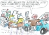 Cartoon: Blockade (small) by Jan Tomaschoff tagged gastronomie,gesundheit,pflege,bezahlung
