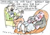 Cartoon: Burnout (small) by Jan Tomaschoff tagged burnout