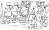Cartoon: Exhibitionisten (small) by Jan Tomaschoff tagged nacktscanner flughafenkontrolle flugsicherheit