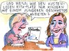 Cartoon: Kinder (small) by Jan Tomaschoff tagged kitaplatz,betreuungsgeld,elterngeld,kindergarten,geburtenrate,schröder